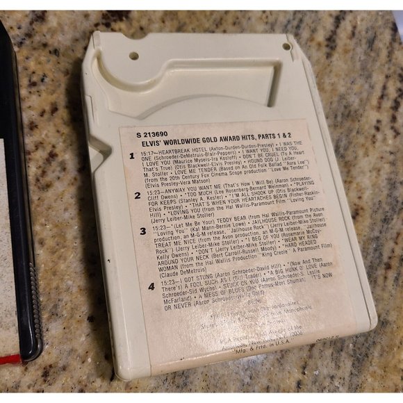 Lot of 3 Elvis Presley - Las Vegas, Girl Happy, Gold Awards8-Track Tapes - Picture 7 of 10